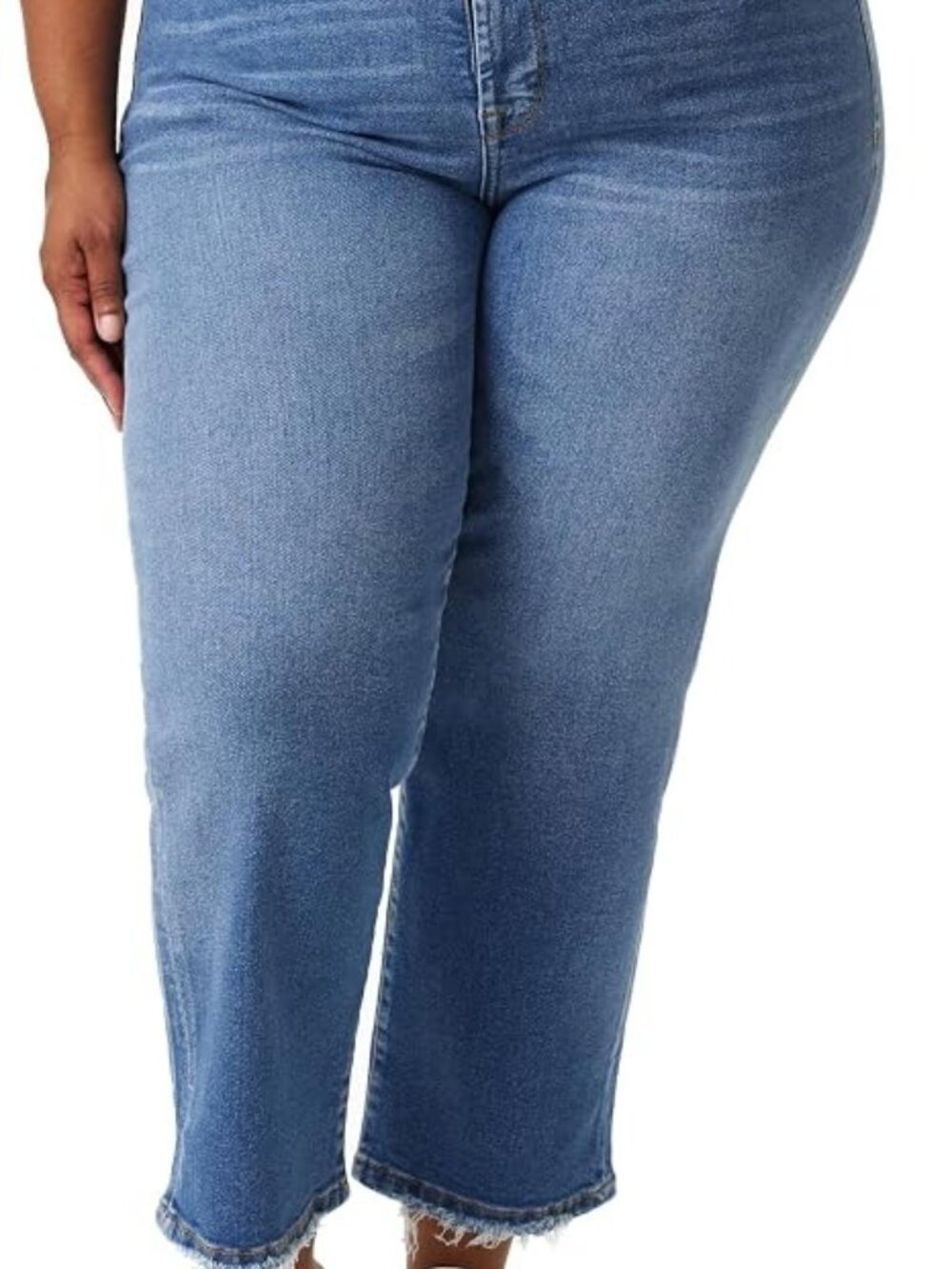 Kensie Straight Jeans Light blue